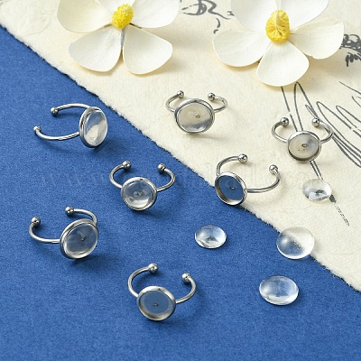 Набор для изготовления колец-манжет из нержавеющей стали 304 своими руками DIY-YW0008-56-1