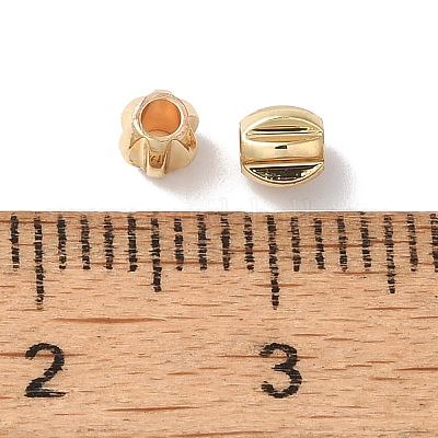 Стойки обшивки латунные бусины KK-K381-15G-02-1