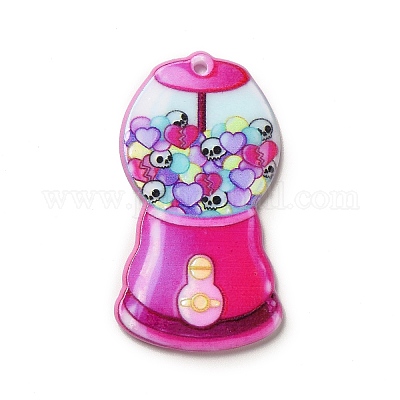 Акриловые подвески с принтом на хэллоуин MACR-K330-11B-1