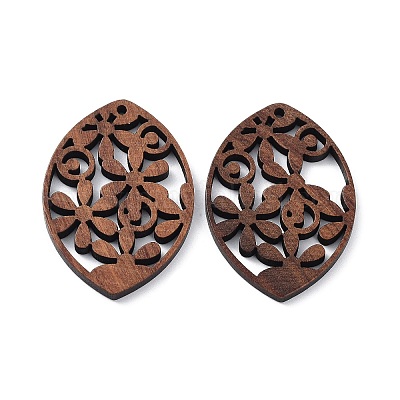 Подвески из орехового дерева WOOD-Q051-04H-1