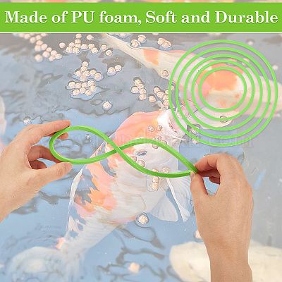 1 комплект колец для кормления рыб из вспененного eva AJEW-CN0002-51B-1