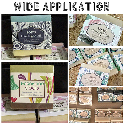 Étiquette de papier de savon&nbsp;DIY-WH0399-69V-1