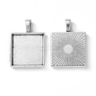 Сеттинги для кулона ( кабошона ) тибетского стиля TIBEP-A123359-AS-FF-1