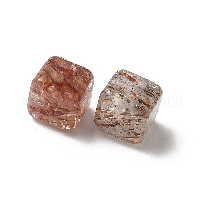 Натуральные золотые черные рутиловые кварцевые бусины G-D307-B02-1