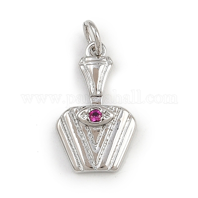 Латунные микро проложить кубического циркония подвески KK-A269-36P-1