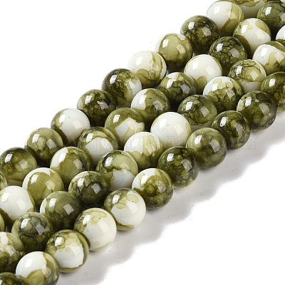 Краска для выпечки стеклянные бусины&nbsp;GLAA-H031-01C-14-1