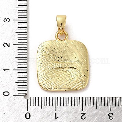 Латунные подвески&nbsp;LS-KK-E091-11G-1