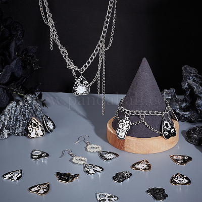 22шт 11 стиля подвески из сплава с эмалью FIND-AR0004-03-1