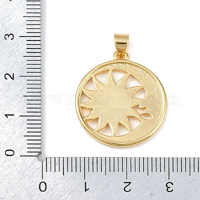 Латунные подвески&nbsp;LS-KK-P341-01A-G-1