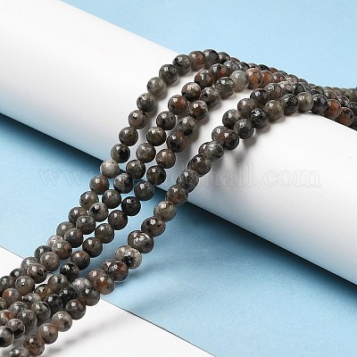 Натуральный флуоресцентный сиенитовый камень (светящийся в ультрафиолетовом свете) бусины нити G-K340-A05-01-1