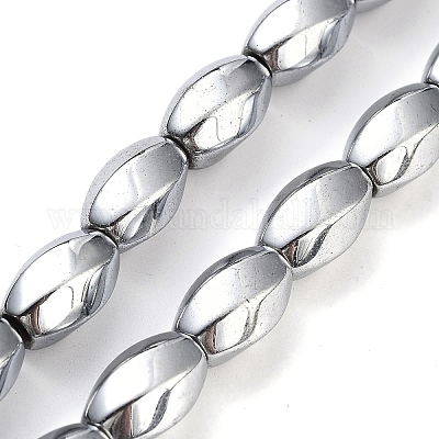 Синтетических немагнитных гематит бисер нитей G-P545-G02-01G-1