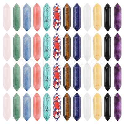 5 шт. лечебные камни из натурального кварцевого кристалла G-FS0005-83F-1