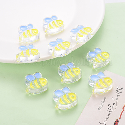 Прозрачные акриловые бусины&nbsp;MACR-S374-06A-01-1