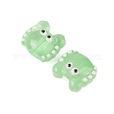 Прозрачные стеклянные бусины GLAA-B024-01G-1