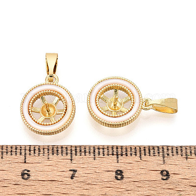 Латунный кубок жемчужный колышек KK-T079-11G-1