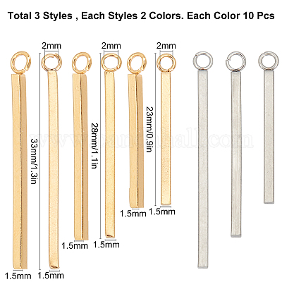 Подвески из нержавеющей стали 304 STAS-SC0001-56-1