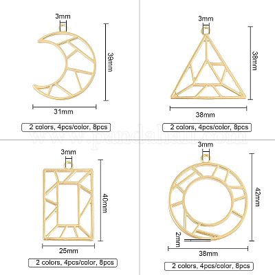 Подвески с открытой спиной в виде котенка из полого сплава PALLOY-OC0002-64-1