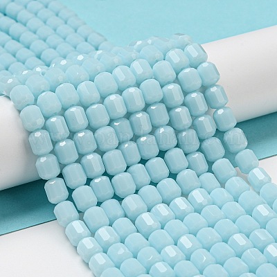 Непрозрачное стекло бисер нитей GLAA-G112-03Q-1