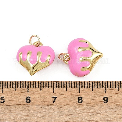 Латунь эмаль подвески KK-L240-03G-1