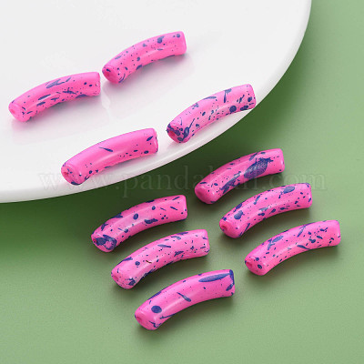 Непрозрачные акриловые бусины MACR-S372-002F-B06-1