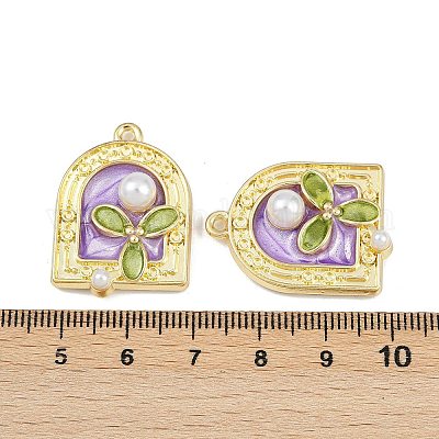 Подвески из эмали и сплава PALLOY-P311-01F-G-1