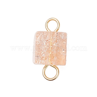 12 шт. 6-цветные подвески-фигурки из треснувшего стекла PALLOY-JF04445-1