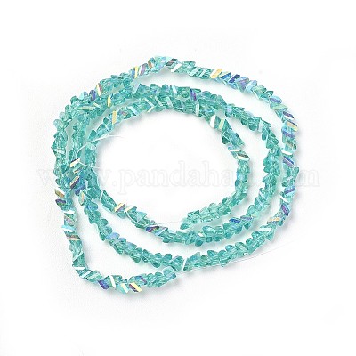 Гальванические стеклянные бусины GLAA-F092-A03-1