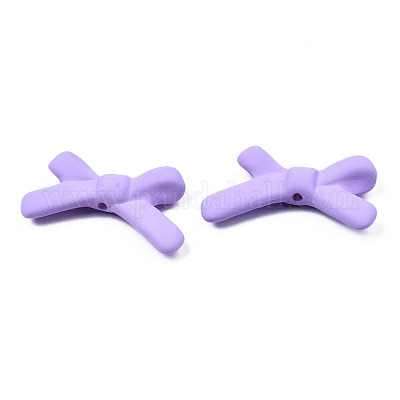 Лакированные бусины из акрила  OACR-N015-014-B01-1