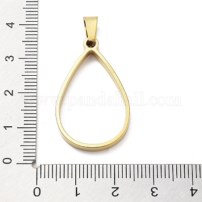 Подвески с открытой задней частью из нержавеющей стали 304 STAS-Z091-05G-05-1