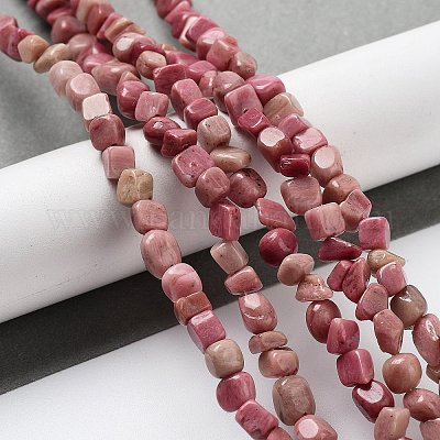 Природные родохрозите бисер нитей G-D081-A08-1