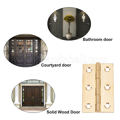 4 комплект железных и латунных соединителей для ящиков шкафа AJEW-GF0004-99-1