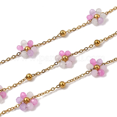 Цепи из нержавеющей стали 304 с цветочным узором CHS-H113-01G-04-1