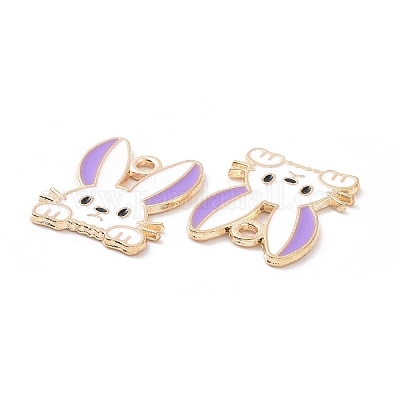 Pendentifs d'émail en alliage&nbsp;PALLOY-D015-08C-1