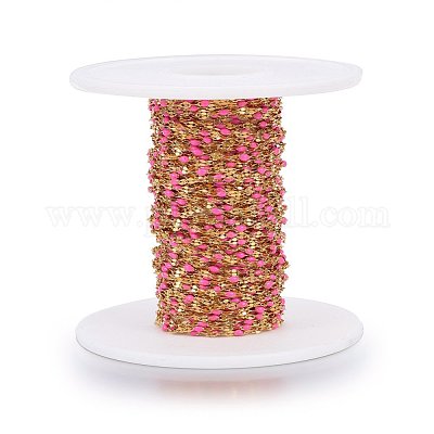 Ионное покрытие (ip) звеньевая цепь из нержавеющей стали 304 CHS-H023-01G-7-1