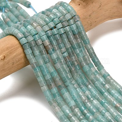 Природных амазонит бисер нитей&nbsp;G-P608-A05-01-1