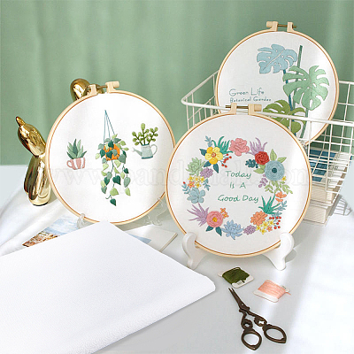 Хлопковая ткань для вышивки DIY-WH0021-89A-1