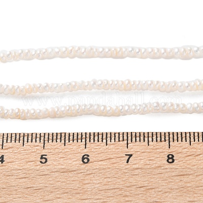 Нити из натурального культивированного пресноводного жемчуга PEAR-I007-02H-01-1