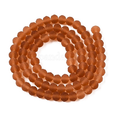 Прозрачные стеклянные бусины EGLA-A044-T6mm-MD04-1