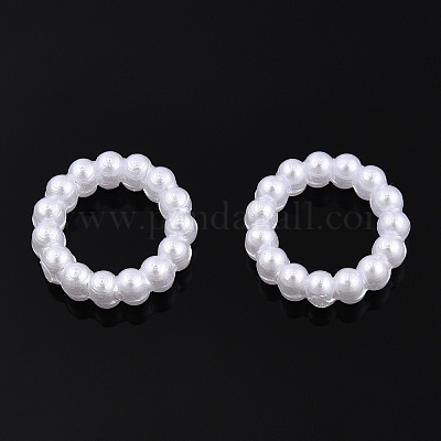 Кольца из искусственной жемчужины OACR-T015-06A-01-1