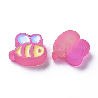 Прозрачные акриловые бусины&nbsp;MACR-S374-06B-02-1