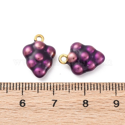 Подвески из нержавеющей стали 304 с эмалью STAS-B085-40G-02-1