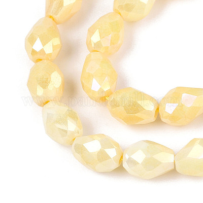 Антикоррозийные гальванические стеклянные бусины GLAA-T025-13A-09-1