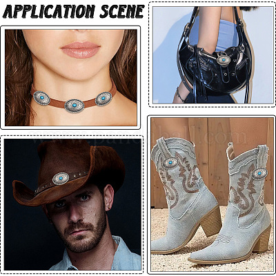 Декоративные заклепки из сплава BUTT-CP0001-06A-1