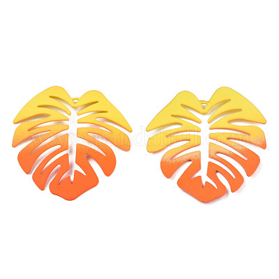 Распыленные окрашенные железные подвески&nbsp;IFIN-N008-025-A03-1