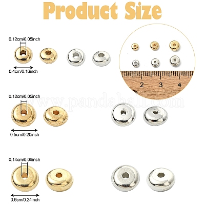 400шт 2 цвета ccb пластиковые распорные бусины&nbsp;CCB-YW0001-50A-1