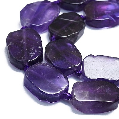 Природный аметист нитей бисера G-K245-J12-01-1