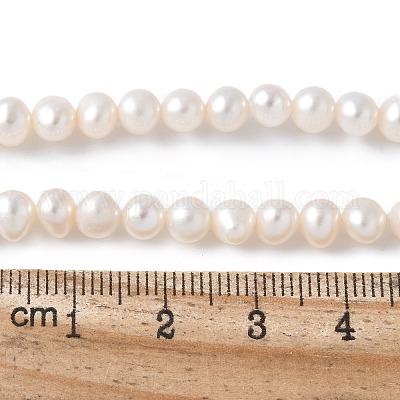 Нити из натурального культивированного пресноводного жемчуга PEAR-I007-07Q-06C-1