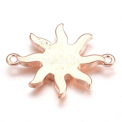 Соединители звеньев синтетического опала KK-K228-06-RG-1