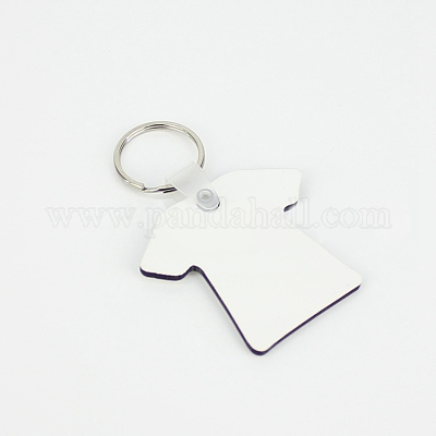 Wholesale Sublimation Double-Sided Blank MDF Keychains 