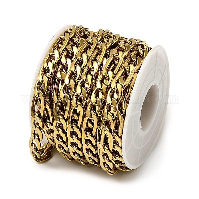 Цепи Фигаро из хирургической нержавеющей стали 316 CHS-H114-09A-G-1